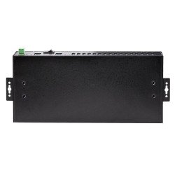 Hub USB 3.0 16 Puertos Industrial, Montaje en Rack/Superficie/DIN, Carga Compartida 120W, ESD, Bloque de Terminal, 16 Total USB