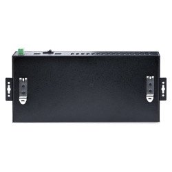 Hub USB 3.0 16 Puertos Industrial, Montaje en Rack/Superficie/DIN, Carga Compartida 120W, ESD, Bloque de Terminal, 16 Total USB