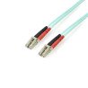 Cable de 3m de Fibra Óptica Multimodo OM3 LC a LC UPC, Full Duplex 50/125, 100G, LOMMF/VCSEL, Pérdida Baja