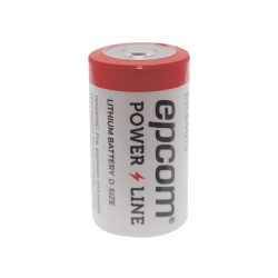 Batería de 3.6 V a 19 ah, Li-SOCI2, tamaño D, (batería no recargable)