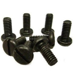 Juego de tornillería Condunet North System 12/24 x ½ con 50 piezas negro liso