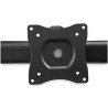 Brazo de Soporte VESA Articulado de 3 Pantallas hasta de 27 Pulgadas, Base para Pantallas de Computadora, Hasta 68.6cm (27")