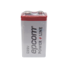 Pila 9v @ 1200 mah, alta capacidad (no recargable)