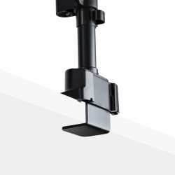 Brazo de Soporte para Dos Monitores, Base Articulada de Altura Ajustable para 2 Monitores VESA de hasta 32 Pulgadas 8kg