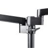 Brazo de Soporte para Dos Monitores, Base Articulada de Altura Ajustable para 2 Monitores VESA de hasta 32 Pulgadas 8kg