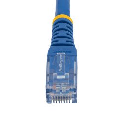 Cable Azul Moldeado de 3m Cat6 RJ45 UTP de Red Gigabit Ethernet, Extremo Secundario: 1 x RJ-45 Network, Male, 10Gbit/s, Cable de