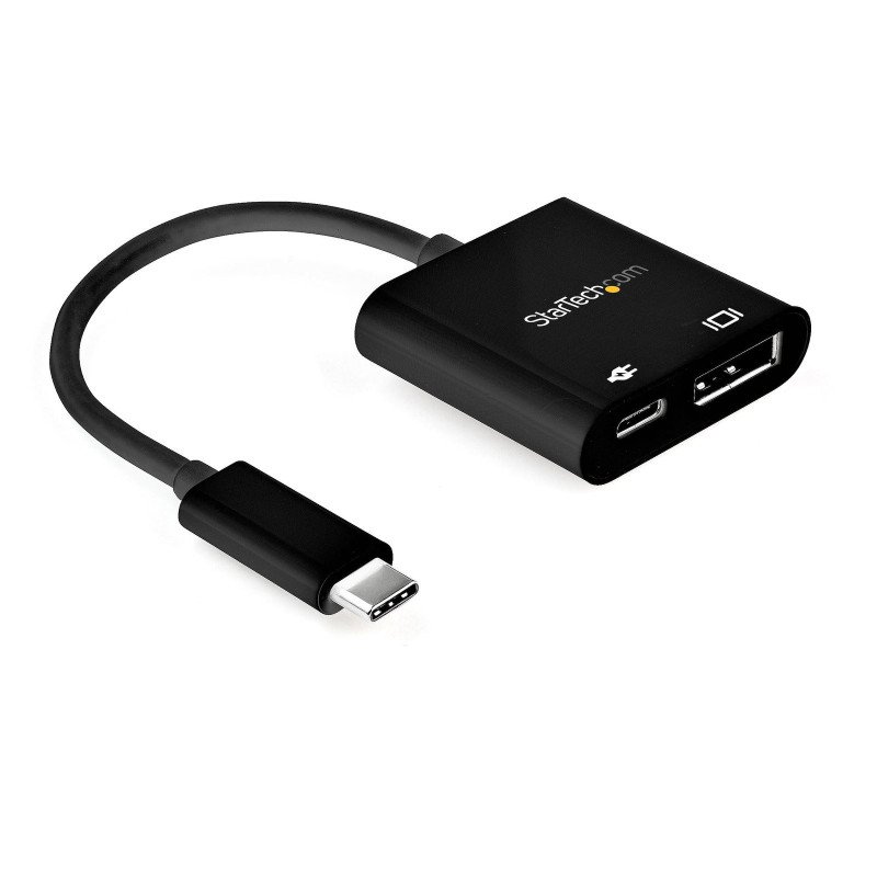 Cable de 1m USB-C a DisplayPort 1.4 HBR3 con Entrega de Alimentación PD de 60W, 8K60Hz/4K120Hz, Compatible Thunderbolt 3, 1