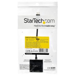 Cable de 1m USB-C a DisplayPort 1.4 HBR3 con Entrega de Alimentación PD de 60W, 8K60Hz/4K120Hz, Compatible Thunderbolt 3, 1 x 20
