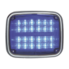 Luz de advertencia de 8 x 6", color azul, sae, IP67, ideal para ambulancias