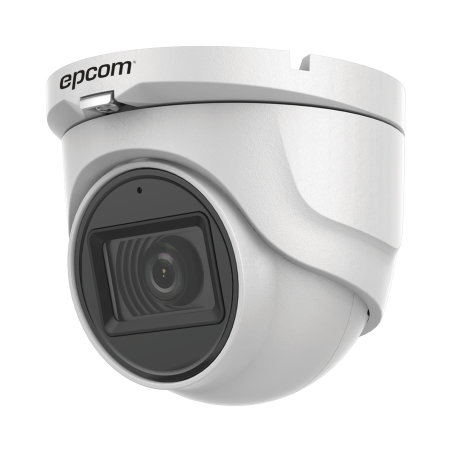Audio por coaxitron, turret TurboHD 5 megapixel, ángulo de visión 85.5