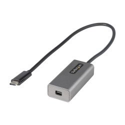 Adaptador USB C a Mini DisplayPort, Convertidor de Video USB Tipo C a mDP/Mini DP 4K60Hz, Compatible con Thunderbolt 3, 1 x 2