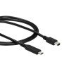 Cable de 1m USB-C a Mini DisplayPort, 4K 60Hz, Negro, Adaptador USB 3.1 Tipo C a mDP, Extremo Secundario: 1 x 20-pin Mini Displa