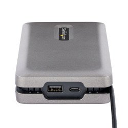 Adaptador Multipuertos USB-C con Video USB Tipo C de Modo Alt, HDMI 4K, VGA, Docking Station para 2 Monitores, Hub MST, 2 Displa