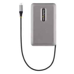Adaptador Multipuertos USB-C con Video USB Tipo C de Modo Alt, HDMI 4K, VGA, Docking Station para 2 Monitores, Hub MST, 2 Displa
