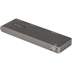Adaptador Multipuertos USB C para MacBook Pro/Air, USB Tipo C a HDMI 4K, Power Delivery, SD/MicroSD, USB 3.0, Dock Mini USB-C