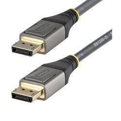 Cable de 4m DisplayPort 1.4 Certificado por VESA, HDR10 8K 60Hz, Video Ultra HD 4K 120Hz, Cable DP 1.4 para Monitores, Extremo S
