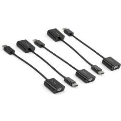 Paquete de 5 Adaptadores DisplayPort a VGA, Dongle Adaptador Activo DisplayPort 1.2 DP Digital a VGA Analógico, Adaptador