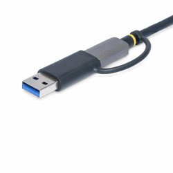 Lector USB 3.0 de Tarjetas de Memoria Flash SD CompactFlash y microSD, Grabador USB-C de Tarjetas de Memoria, USB Tipo C