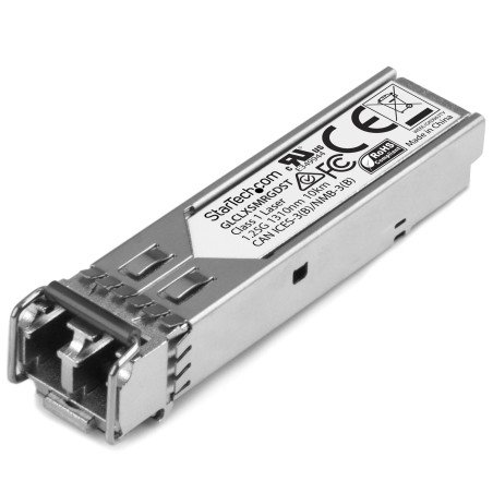 SFP Compatible Cisco GLC-LX-SM-RGD, 1000BASE-LX, Monomodo 1Gb, LC, 10km, 1310nm, Cisco Firepower/ ASR920/ IE2000 DDM, Para Redes