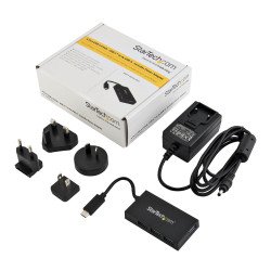 Hub USB C 4 Puertos, Concentrador USB Tipo-C 4 Puertos USB-A, USB 3.2 Gen 1 (5Gbps) SuperSpeed Bus USB o Autoalimentación