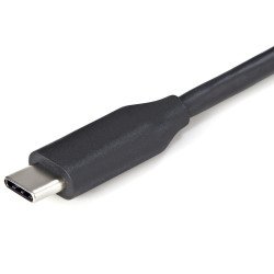 Hub USB-C de 4 Puertos, 3xUSB-A/USB-C, USB 3.0 5Gbps (USB 3.2 Gen 1), Alimentado por Bus, con Cable de 28cm, Soporte UASP