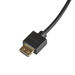 Cable de 2m HDMI 2.0, Cable HDMI Premium 4K 60Hz de Alta Velocidad con Ethernet, Cable HDMI Ultra HDMI, Cable de Video, Extremo