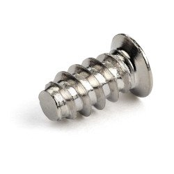 Tornillo M5 Paquete de 50, de 10mm para Gabinete de Ventilador de PC, Autorroscantes, Cabeza Plana/Philips, en Acero Plateado