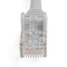 Cable de 7m CAT6 Ethernet, LSZH, Cable de Red RJ45 UTP de 10Gb 650MHz, PoE de 100W, sin Enganche ETL, Gris, 10Gbit/s, Cable de c