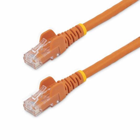 Cable de Red Ethernet Cat6 Snagless de 3m Naranja, Cable Patch RJ45 UTP, Extremo Secundario: 1 x RJ-45 Network, Male, 6Gbit/s, C