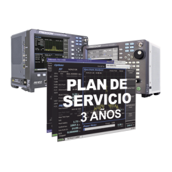 Opción plan de servicio para 3 años en analizadores R8000, R8100.