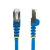 Cable de 3m de Red Ethernet CAT6a, Azul, LSZH, 10Gb, 500MHz, PoE++ de 100W, Snagless sin Pestillo, RJ-45, S/FTP, Extremo Secunda