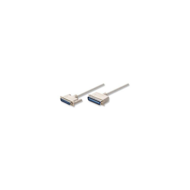 Cable para impresora paralelo Manhattan 1.8 mts Cable para impresora paralelo Manhattan 1.8 mts