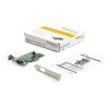 Tarjeta Adaptadora Serial PCI Express RS232 de 4 Puertos, Tarjeta Serial PCIe RS232 DB9, UART 16950, Win/Linux, PCI Express 1.1,