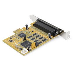 Tarjeta Serial PCI Express 8 puertos Controladora, Adaptador PCIe RS232 DB9, UART 16C1050, Protección ESD 15kV, Win/Linux, PCI E