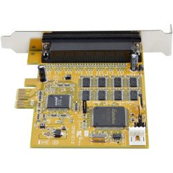 Tarjeta Serial PCI Express 8 puertos Controladora, Adaptador PCIe RS232 DB9, UART 16C1050, Protección ESD 15kV, Win/Linux, PCI E
