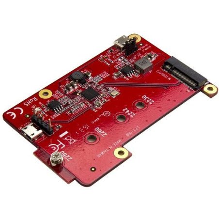 Conversor Adaptador USB a M.2 NGFF SATA SSD para Placas de Desarrollo y Raspberry Pi, con Accesorios