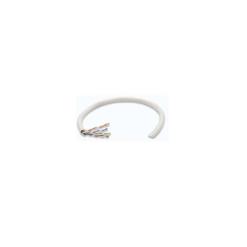 Bobina Cat. 5e Intellinet UTP 305 mts multifiliar color gris