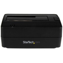 Docking Station USB 3.1 (10Gbps) / eSATA a SATA III de 1 Bahía para Discos Duros y SSDs 2.5/3.5" con Bahía de Carga Superior, Co