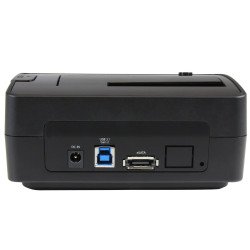 Docking Station USB 3.1 (10Gbps) / eSATA a SATA III de 1 Bahía para Discos Duros y SSDs 2.5/3.5" con Bahía de Carga Superior