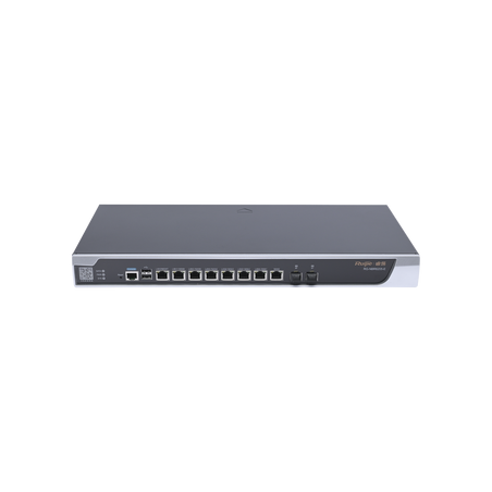 RG-NBR6205-E Router Core Administrable Cloud 8 Puertos Gigabit y 2 Puertos SFP hasta 500 Clientes