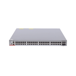Switch Administrable Capa 3 PoE con 48 puertos Gigabit 802.3af/at + 4 SFP+ para fibra 10Gb, hasta 1,480 watts, gestión gratuita