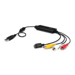 SVID2USB232 Adaptador de Captura de Video USB, Video Compuesto / S-Video a USB 2.0, Funciones: Captura de vídeo, 720 x 576, NTSC