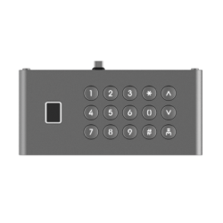 Módulo de teclado y huella digital para frente de calle IP ds-kd9633-wbe6, conexión USB-c, 15 botones, IP65, ik07