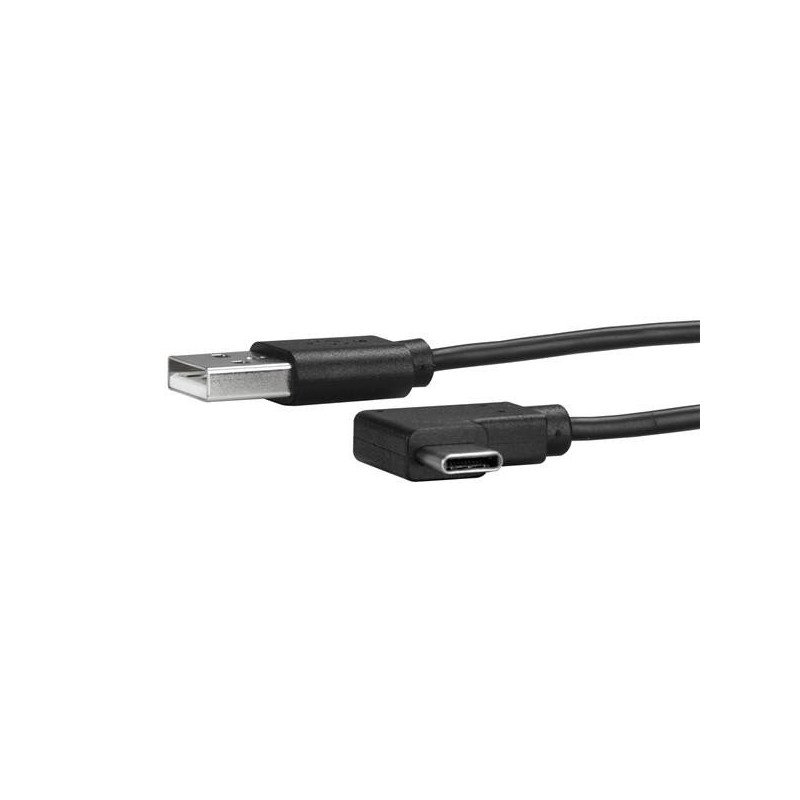Cable de 1m USB-A a USB-C Acodado a la Derecha, Cable Adaptador USB A a USB Tipo C en Ángulo a la Derecha