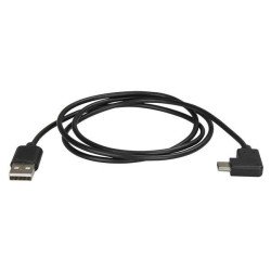 Cable de 1m USB-A a USB-C Acodado a la Derecha, Cable Adaptador USB A a USB Tipo C en Ángulo a la Derecha