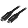 Cable USB-C de 4 metros con Capacidad para Entrega de Potencia (5A), USB 2.0, Certificado, Extremo Secundario: 1 x 24-pin USB