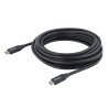 Cable USB-C de 4 metros con Capacidad para Entrega de Potencia (5A), USB 2.0, Certificado, Extremo Secundario: 1 x 24-pin USB