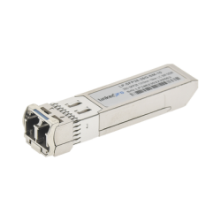Transceptor sfp28 (mini-gbic) para fibra monomodo, 25 gbps de velocidad, conectores lc, dúplex, hasta 10 km de distancia.