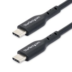 Cable de Carga USB-C de 2m, Cable USB Tipo C, USB 2.0, Cable de Carga para Laptop, PD 60W 3A, M/M, Cable for Portátil