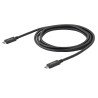 Cable de 2m USB-C USB 3.0 (5Gbps) Certificado con Entrega de Potencia, Extremo Secundario: 1 x 24-pin USB 3.0 Type C, Male, 5Gbi